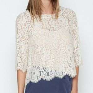 Josie Elvia lace top